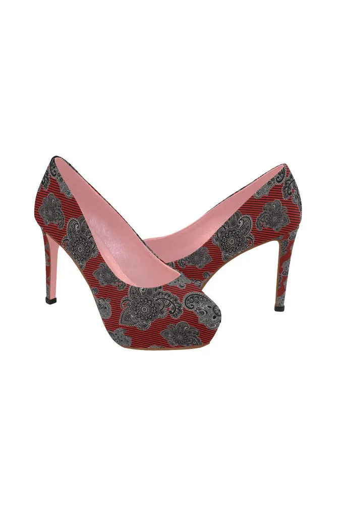 Paisley Power Women's High Heels