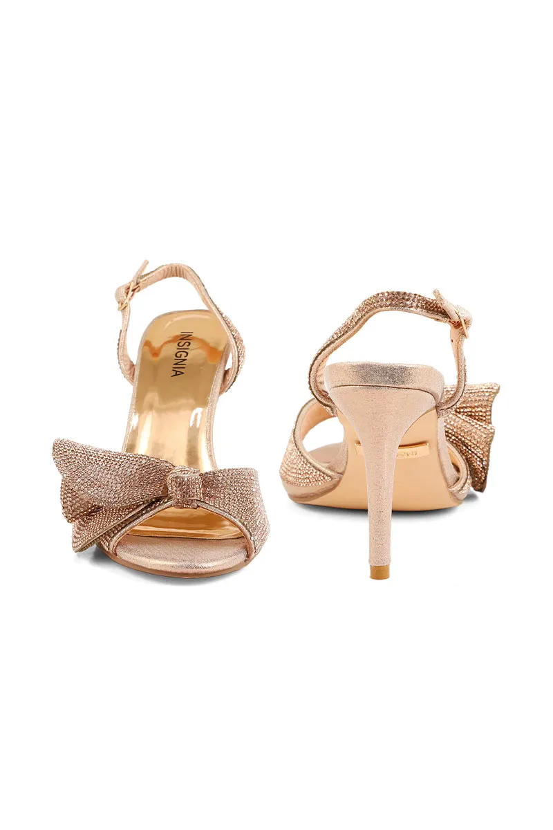 Party Wear Sandal I23682-Peach