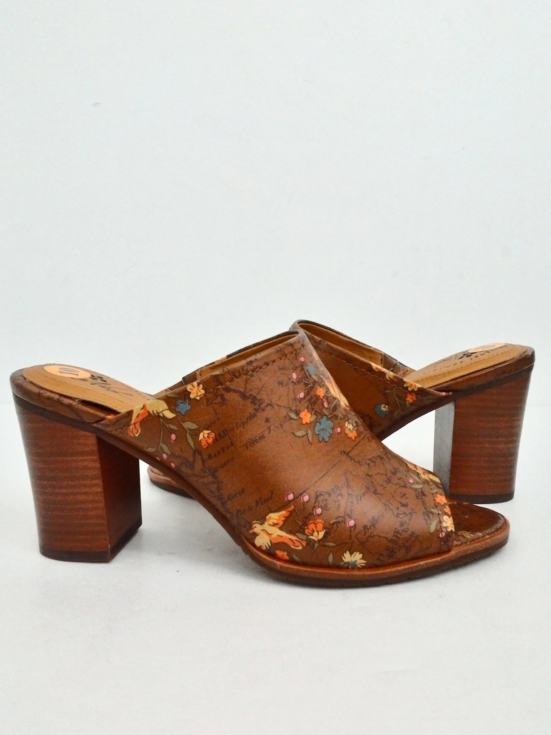 Patricia Nash Women's Brown Mules Size 10 M