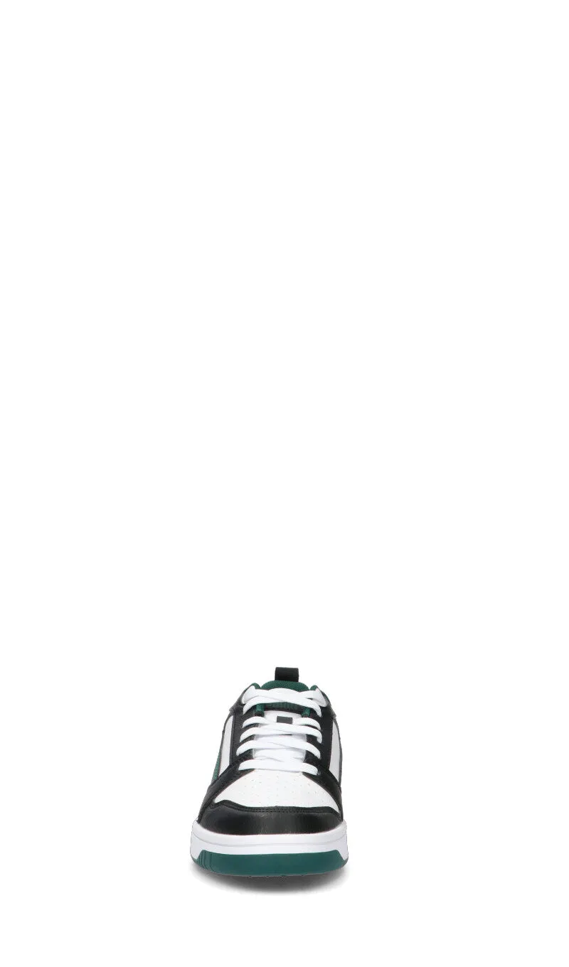 PUMA - REBOUND V6 LOW Sneaker ragazzo bianca/verde/nera