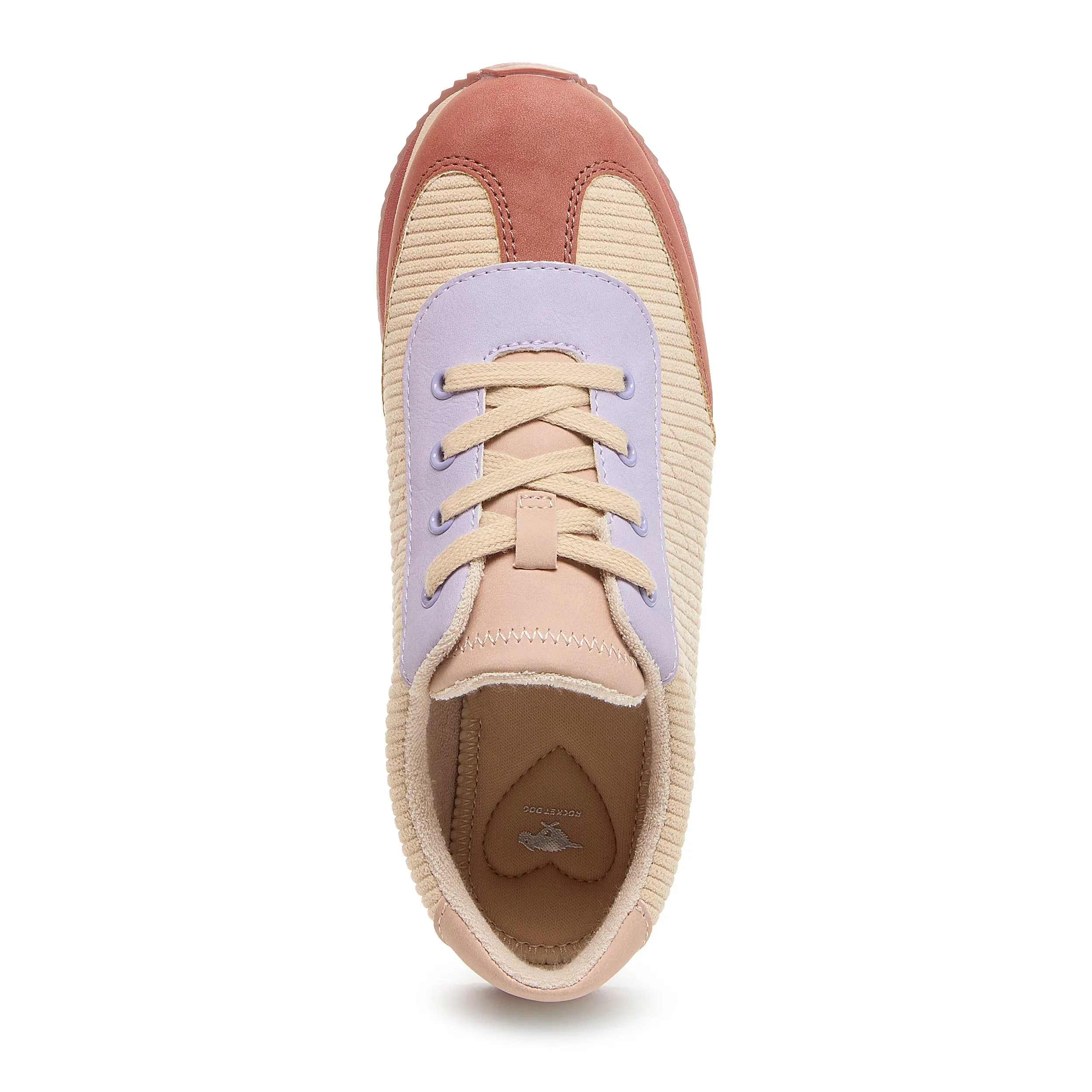 Rapid Natural Corduroy Trainers