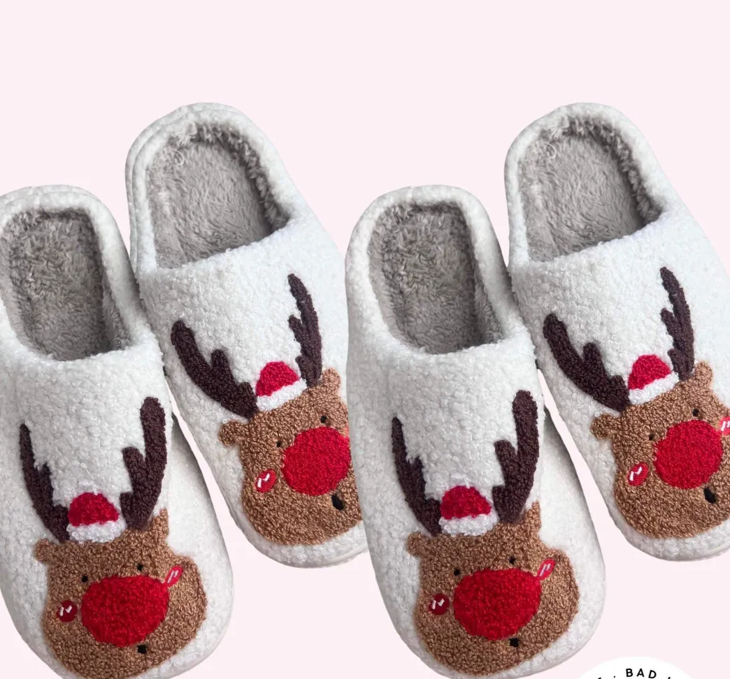 Reindeer Slippers