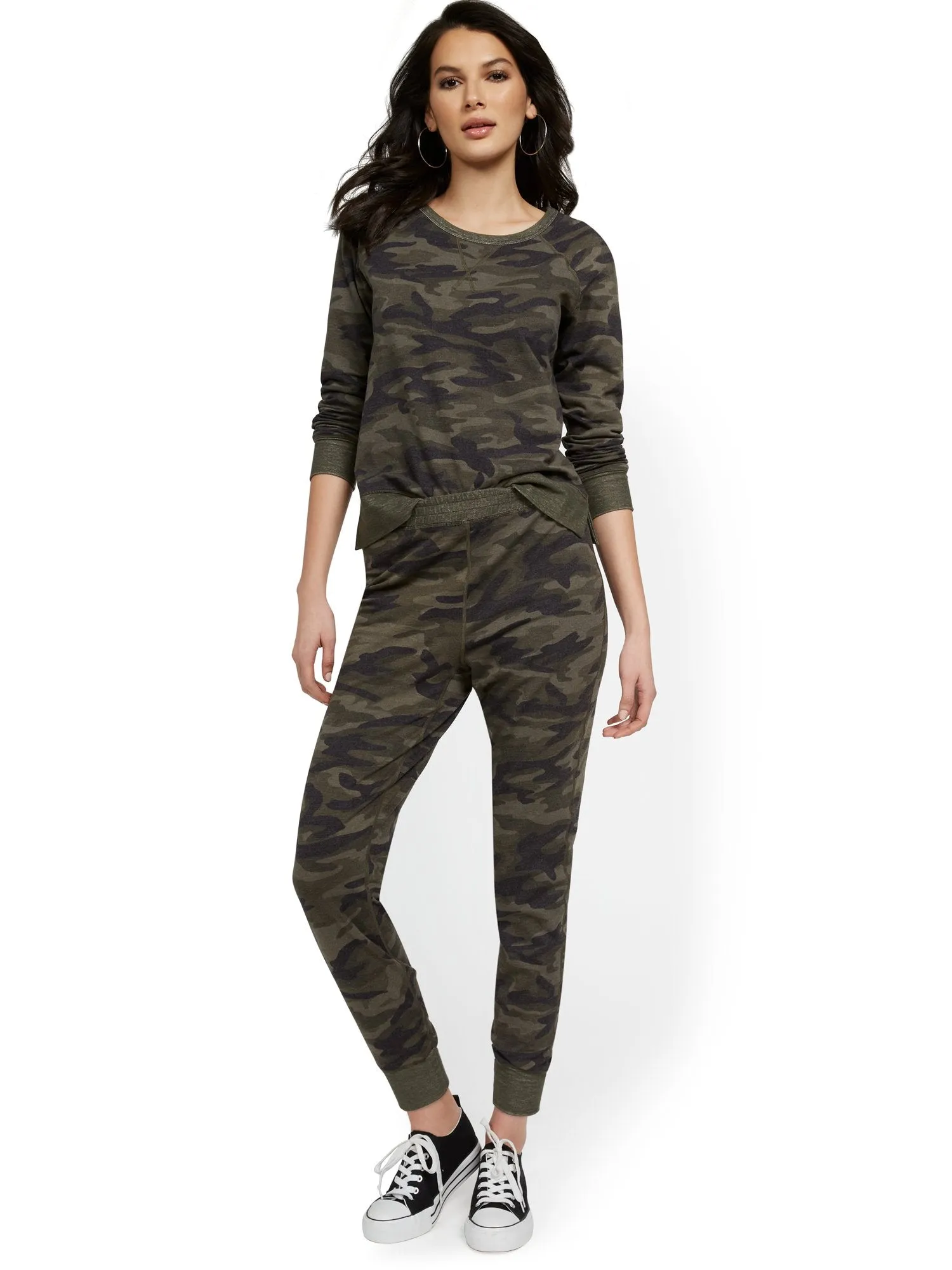 Reversible Camo-Print Jogger Pant