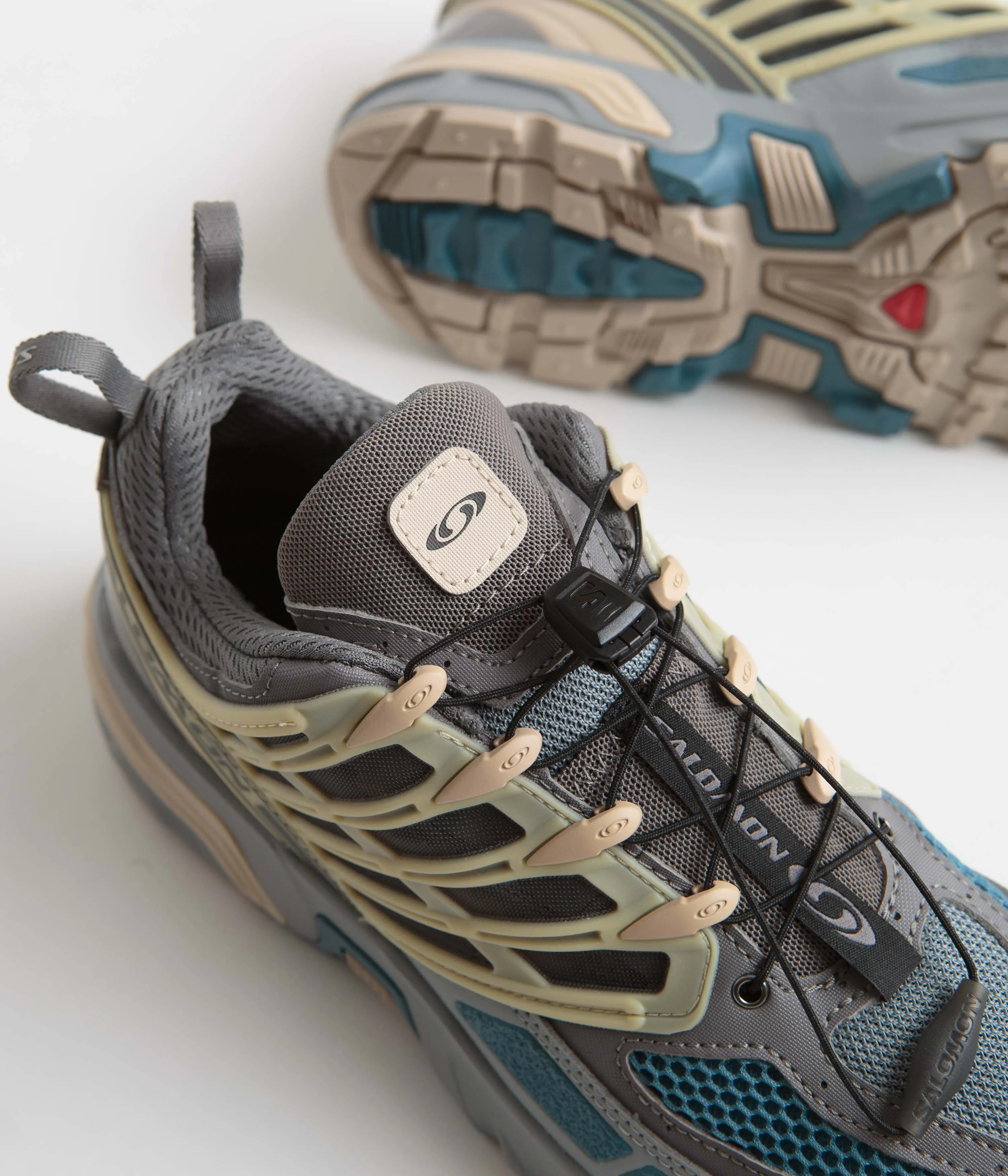 Salomon ACS Pro Shoes - Pewter / Monument / Aegean Blue