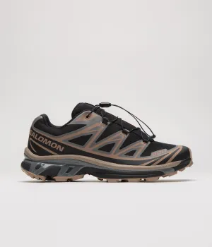 Salomon XT-6 Shoes - Black / Portabella / Pewter