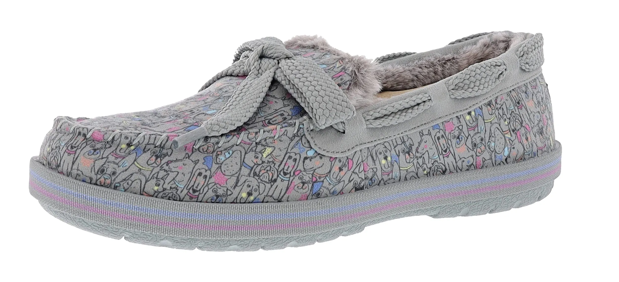 Skechers Women's Bobs Too Cozy Doodle Parade Slip On Slippers