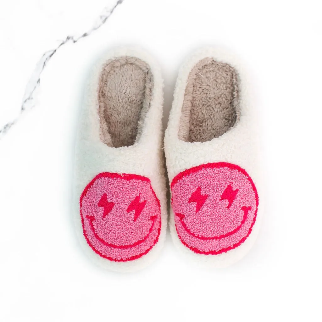 Smiley Face Slippers