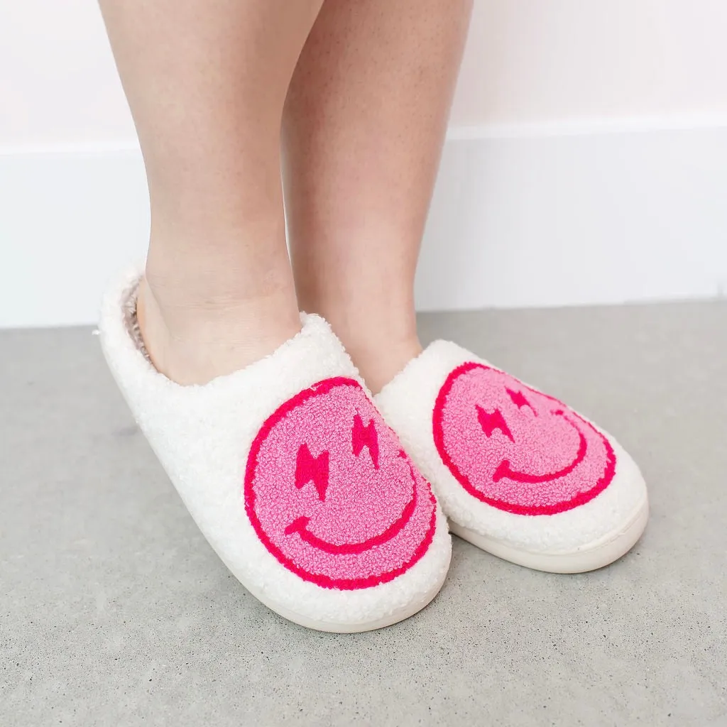 Smiley Face Slippers