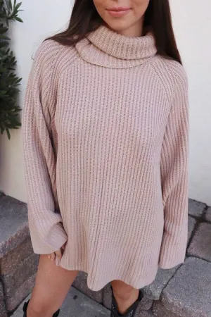 Tanya Turtleneck Oversized Sweater