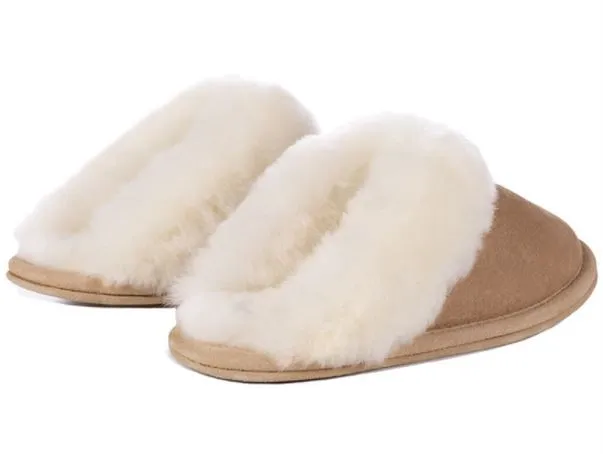 Teina - sheepskin slippers for women