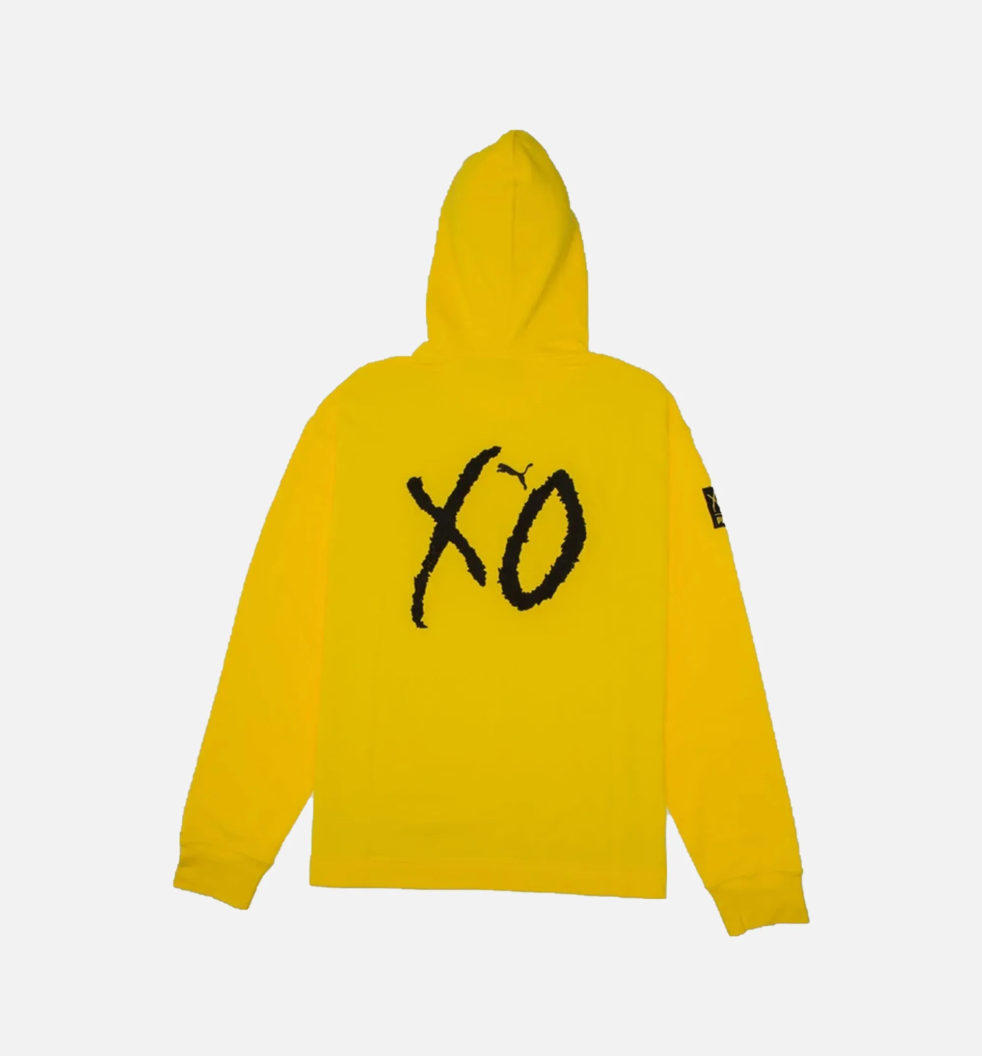 The Weeknd Collection Xo Mens Oversized Hoodie - Yellow/Black