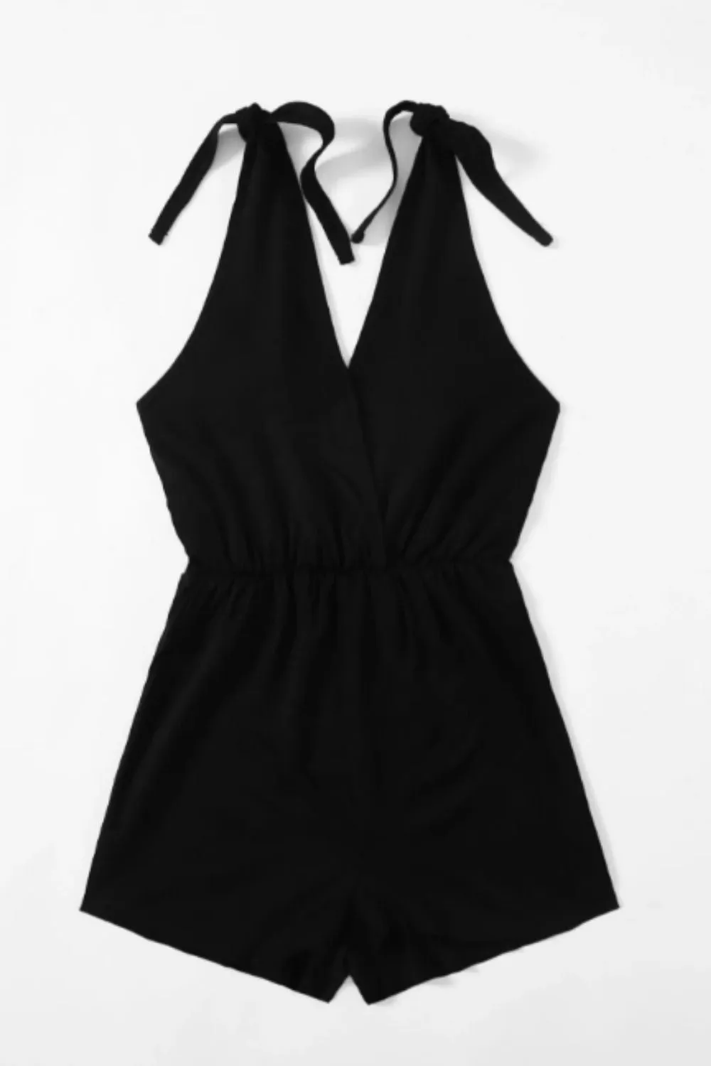 Tie Shoulder Romper