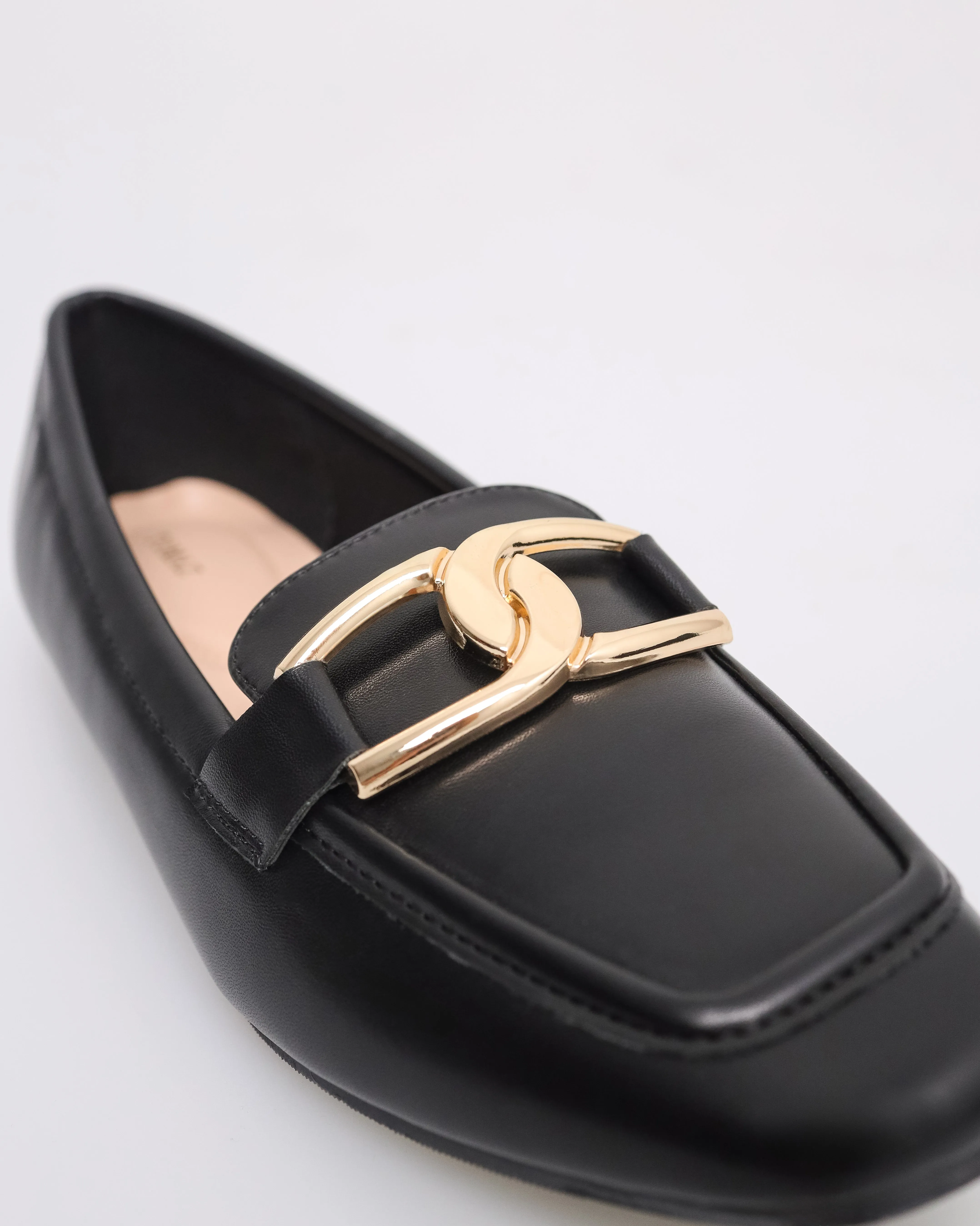 Tomaz NN370 Ladies Classy Chic Flats (Black)