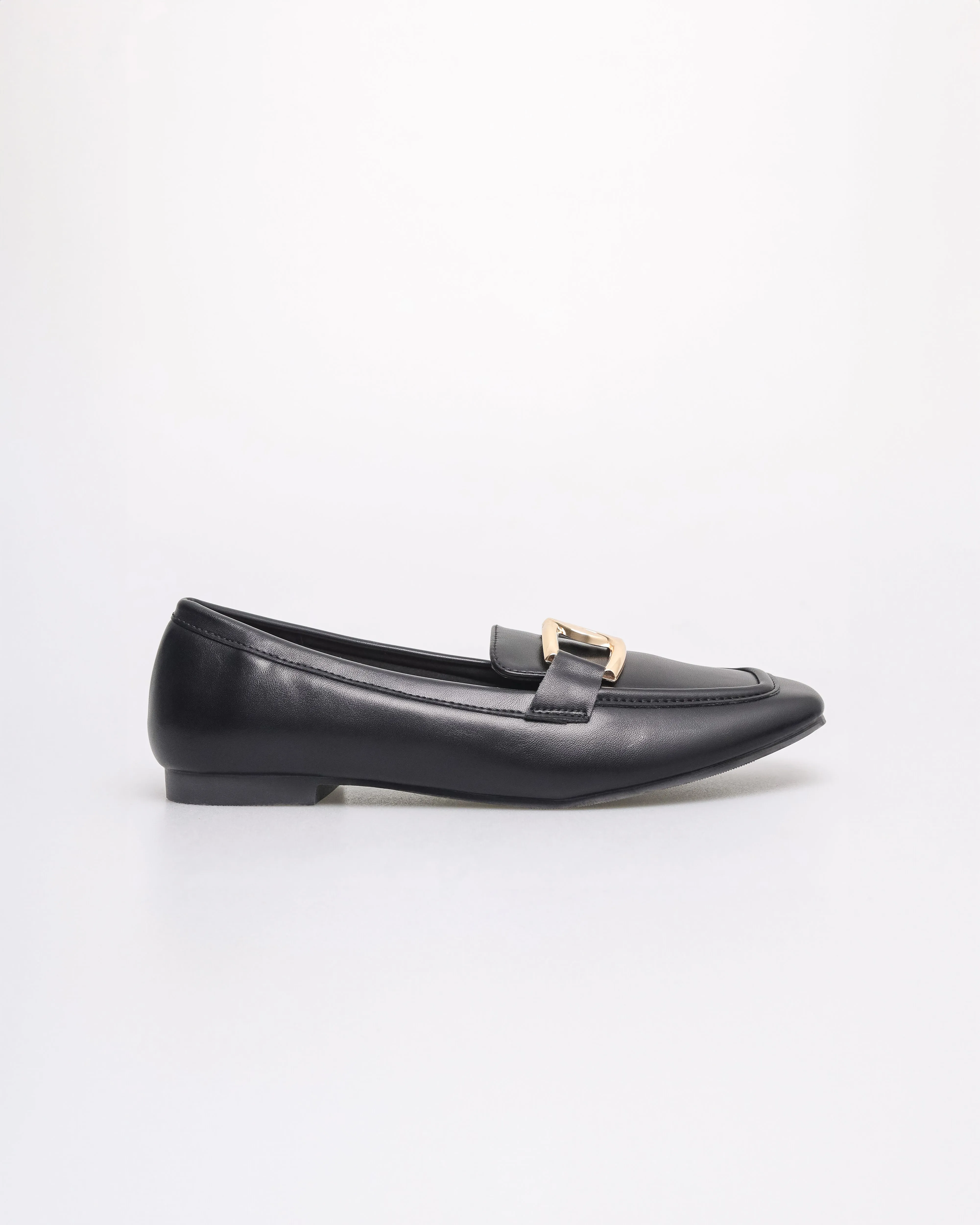 Tomaz NN370 Ladies Classy Chic Flats (Black)