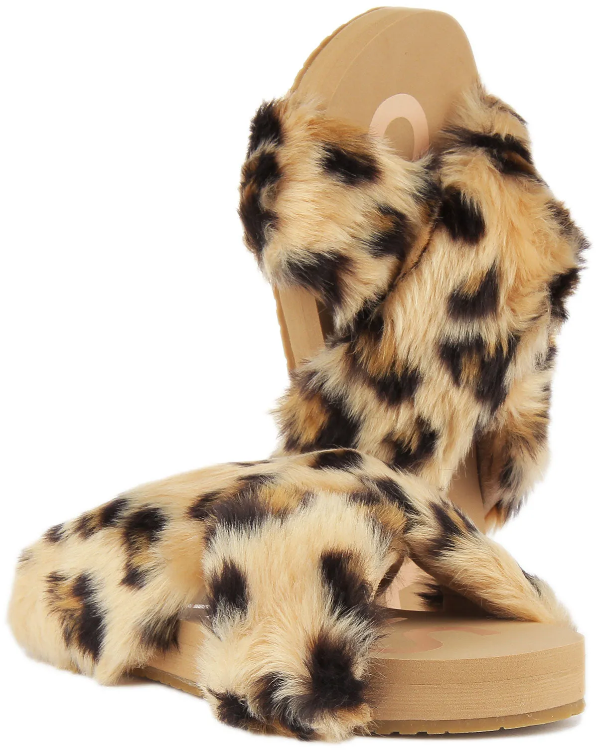 Toms Susie Slippers Eva In Leopard For Women