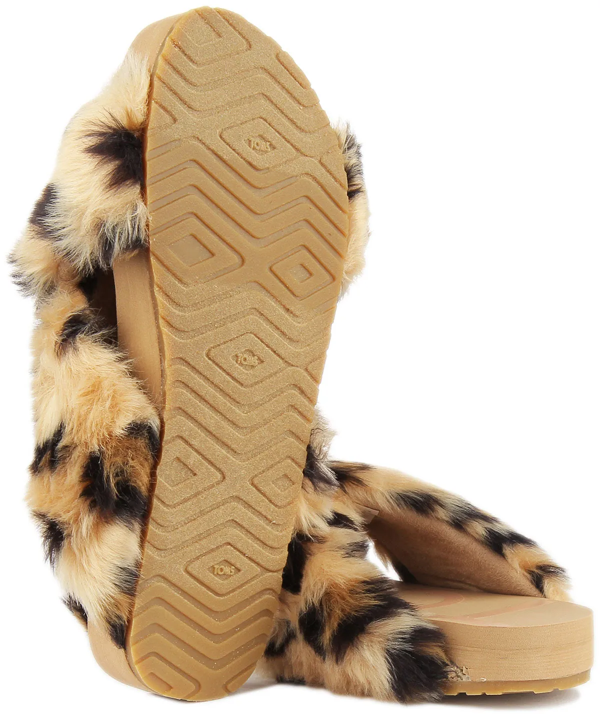 Toms Susie Slippers Eva In Leopard For Women