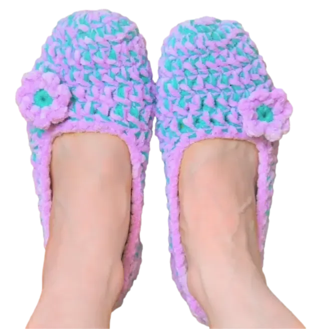 Two Hour Slippers – Easy Crochet Slipper Pattern for Quick Comfort