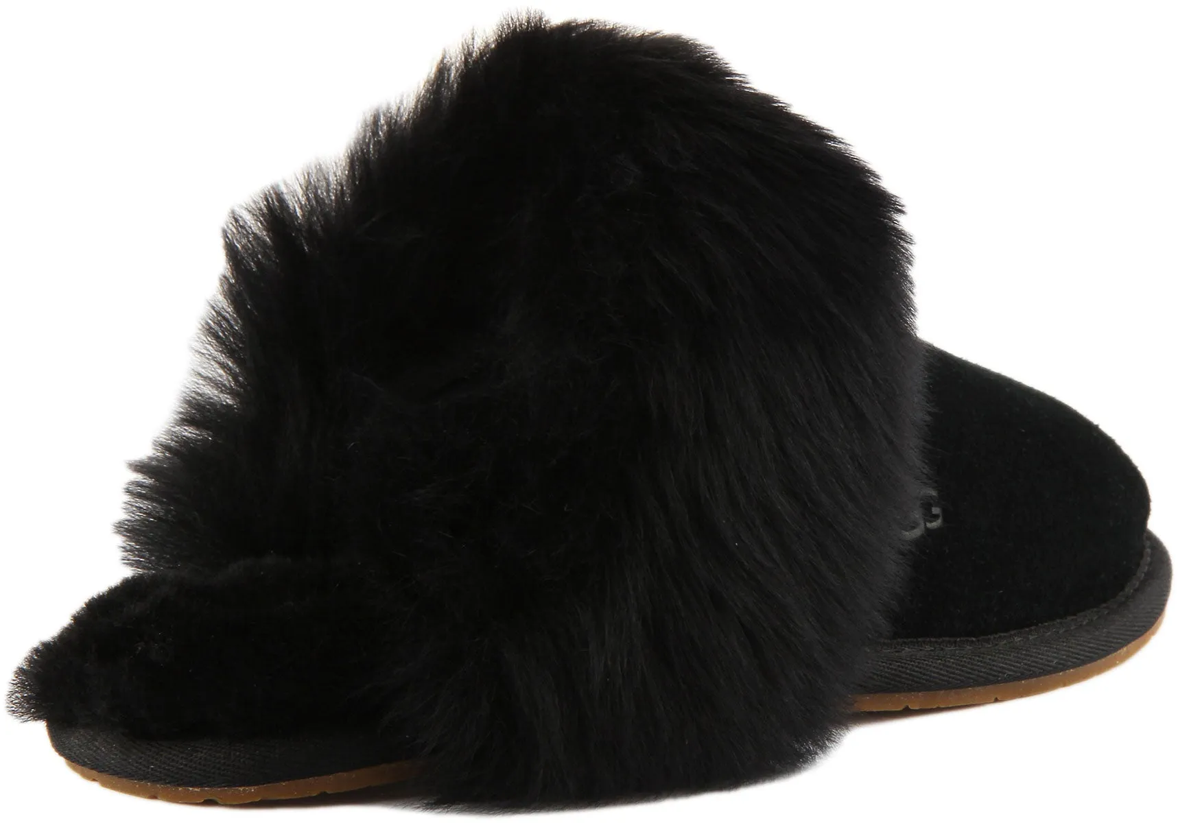 Ugg Australia Scuff Sister In Black For Women