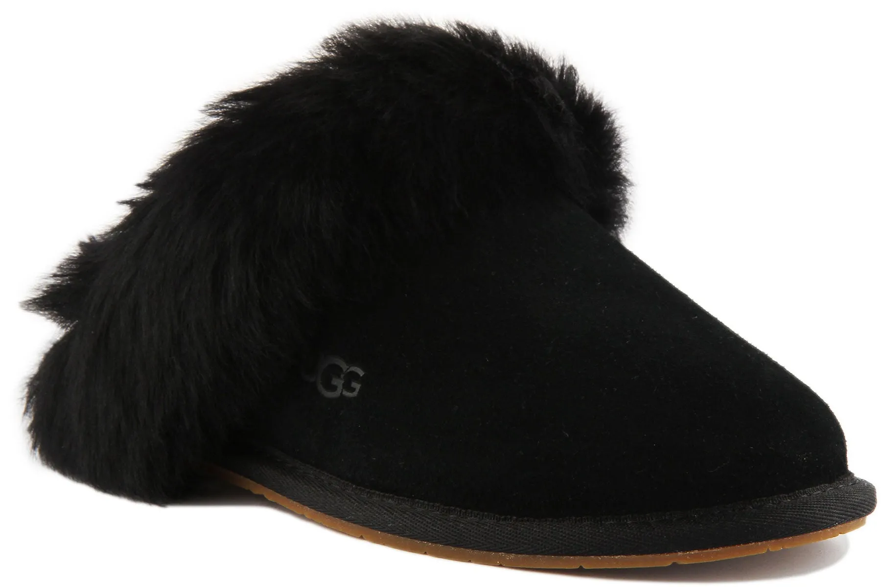 Ugg Australia Scuff Sister In Black For Women