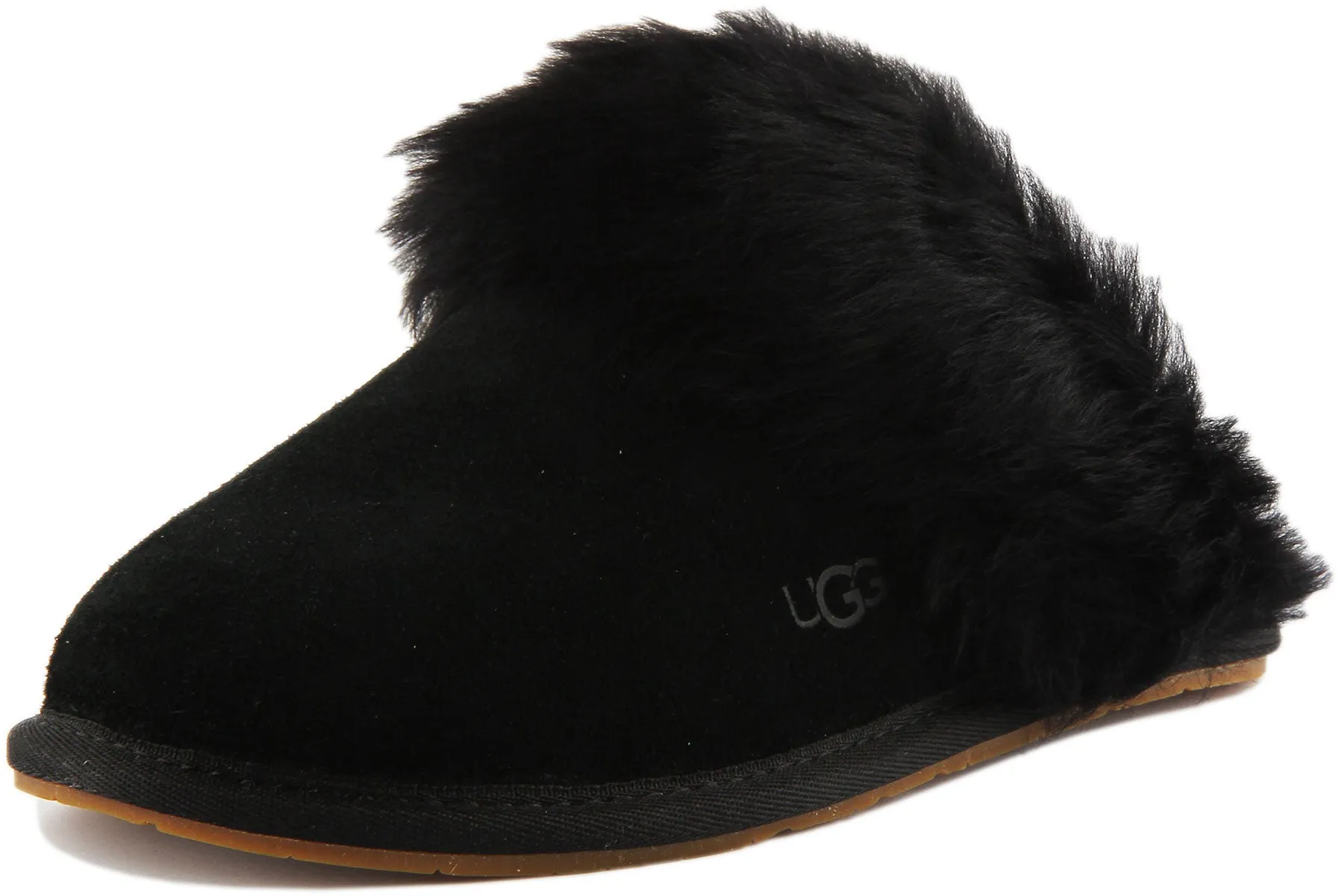 Ugg Australia Scuff Sister In Black For Women