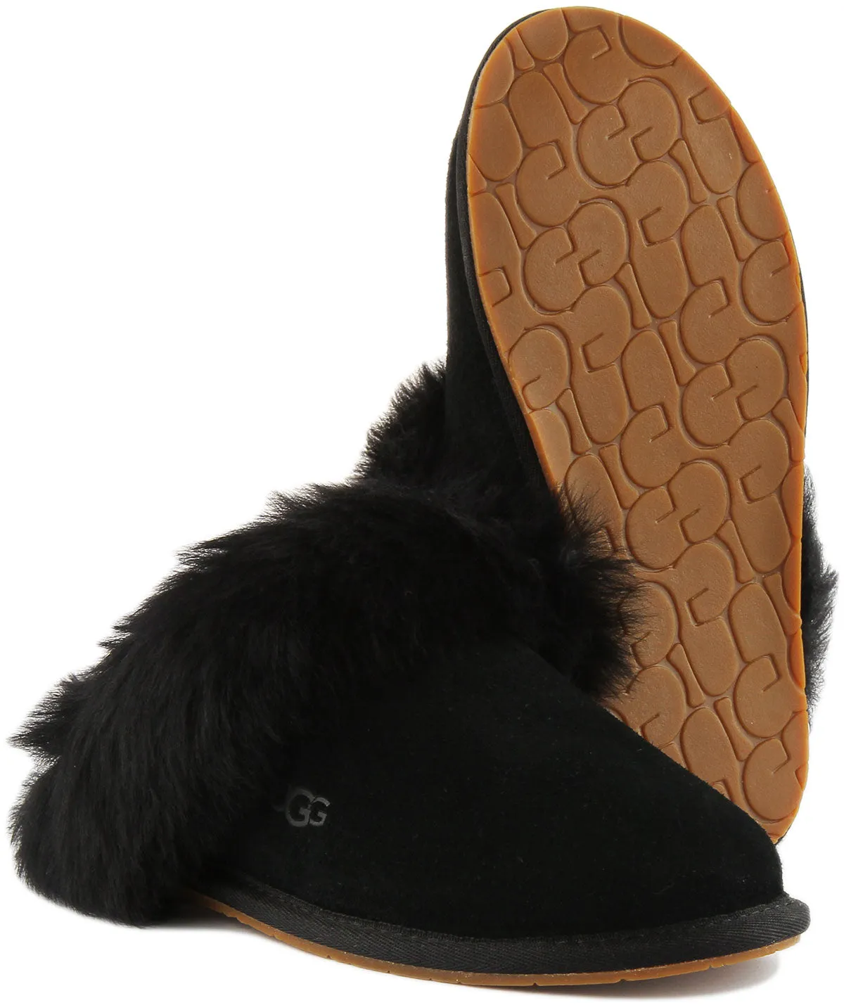 Ugg Australia Scuff Sister In Black For Women