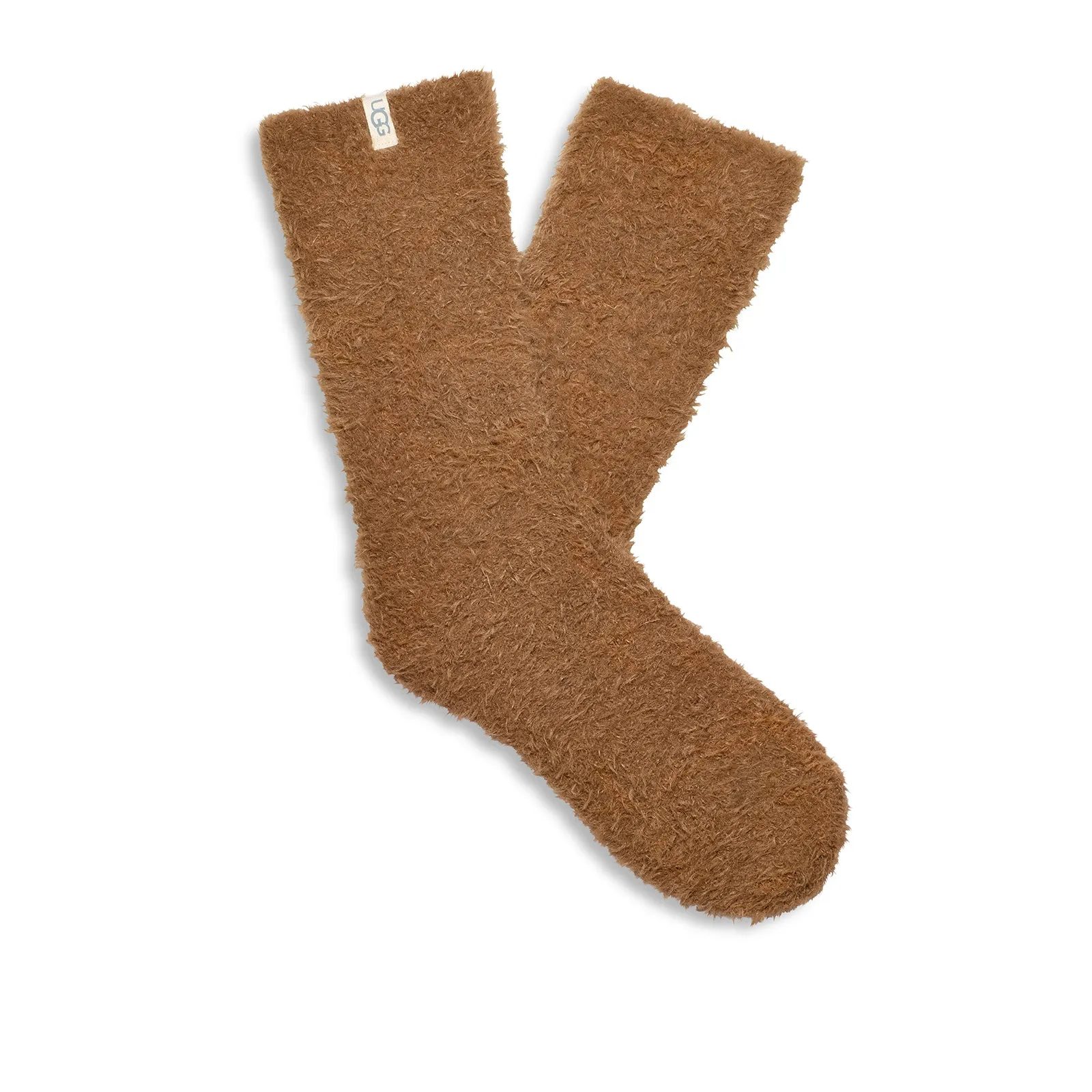 UGG® Teddi Cozy Crew Sock (Women) - Chestnut