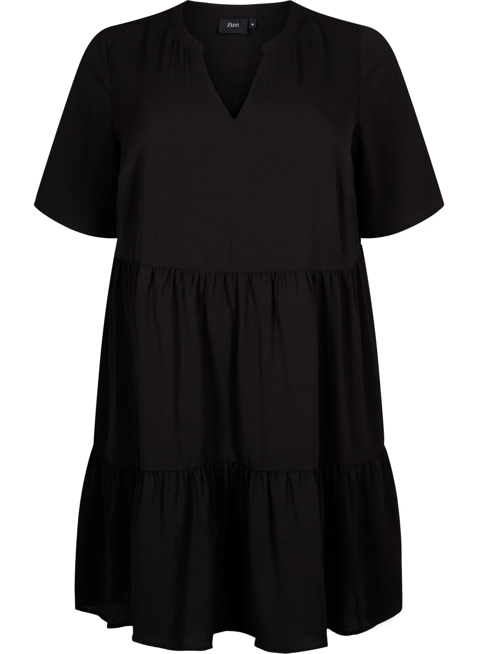 Zizzi Annie Dress in Black